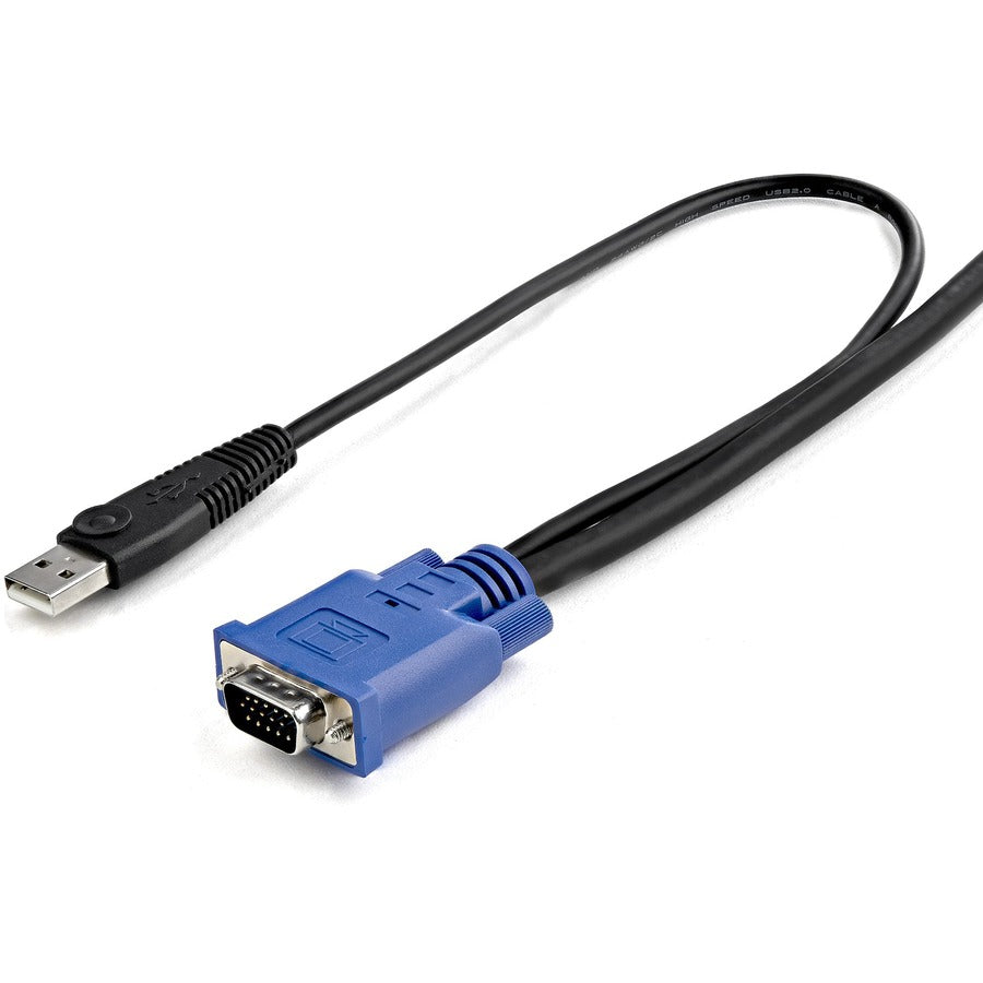 StarTech.com Câble vidéo/USB 2 en 1, USB type A 4 broches, HD-15 (M), 3,05 m