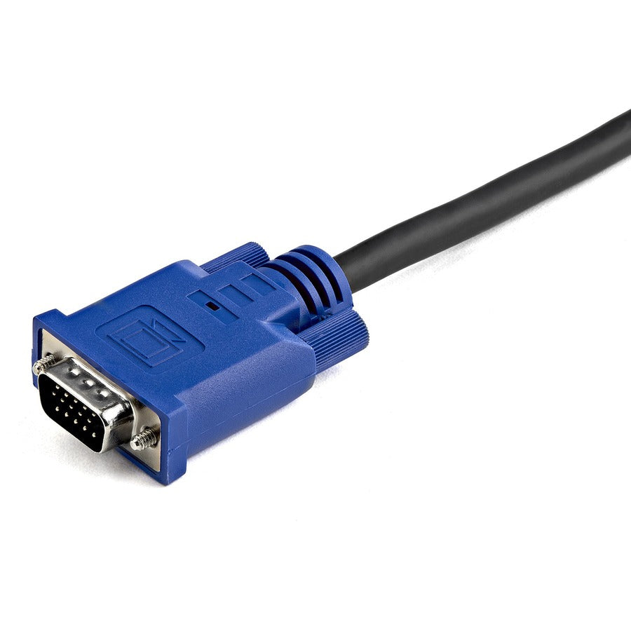 StarTech.com Câble vidéo/USB 2 en 1, USB type A 4 broches, HD-15 (M), 3,05 m
