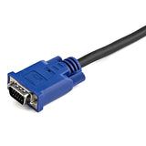 StarTech.com Câble vidéo/USB 2 en 1, USB type A 4 broches, HD-15 (M), 3,05 m