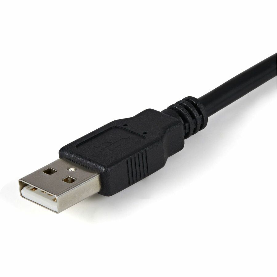 StarTech.com USB to Serial Adapter - 2 Port - COM Port Retention - FTDI - USB to RS232 Adapter Cable - USB to Serial Converter