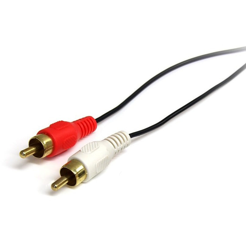 StarTech.com - Câble audio stéréo - RCA (M) - mini-jack stéréo 3,5 mm (M) - 0,91 m