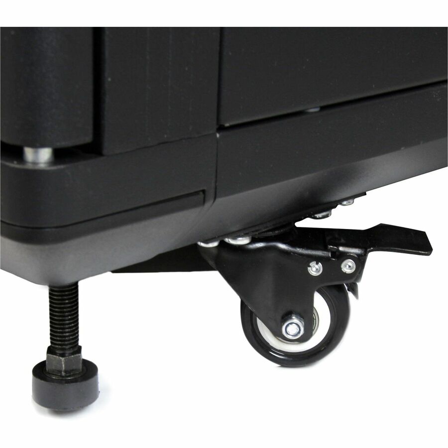 StarTech.com 4-Post 12U Server Rack Cabinet, 19" Data Rack Cabinet for Computer / IT Equipment, Home Network Rack, Half Height Server Rack
