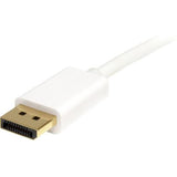 StarTech.com 2m (6ft) Mini DisplayPort to DisplayPort 1.2 Cable, 4K x 2K mDP to DisplayPort Adapter Cable, Mini DP to DP Cable for Monitor