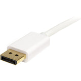 StarTech.com 2m (6ft) Mini DisplayPort to DisplayPort 1.2 Cable, 4K x 2K mDP to DisplayPort Adapter Cable, Mini DP to DP Cable for Monitor