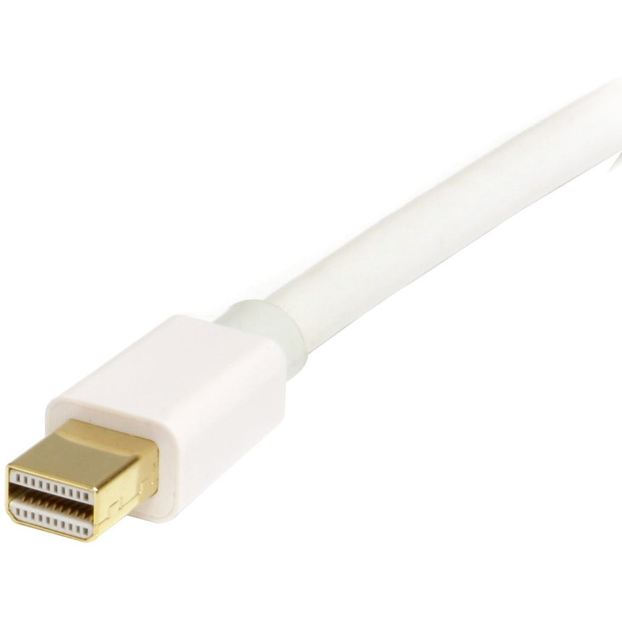 StarTech.com 2m (6ft) Mini DisplayPort to DisplayPort 1.2 Cable, 4K x 2K mDP to DisplayPort Adapter Cable, Mini DP to DP Cable for Monitor
