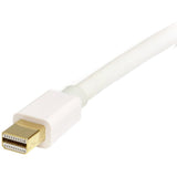 StarTech.com 2m (6ft) Mini DisplayPort to DisplayPort 1.2 Cable, 4K x 2K mDP to DisplayPort Adapter Cable, Mini DP to DP Cable for Monitor