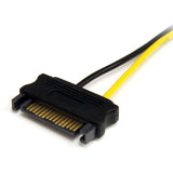 Star Tech.com 6in SATA Power to 8 Pin PCI Express Video Card Power Cable Adapter