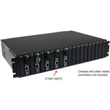 StarTech.com 10/100 Mbps Multi Mode Fiber Media Converter ST 2 km