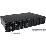 StarTech.com Gigabit Ethernet Single Mode Fiber Media Converter SC 40 km - 1000 Mbps