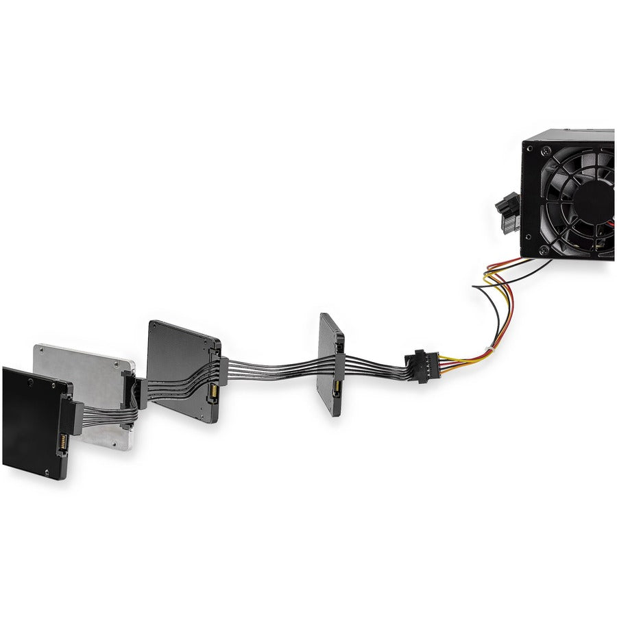 StarTech.com 4x SATA Power Splitter Adapter Cable