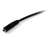 Câble d'extension pour casque StarTech.com 2 m, 3,5 mm, 4 positions TRRS - M/F