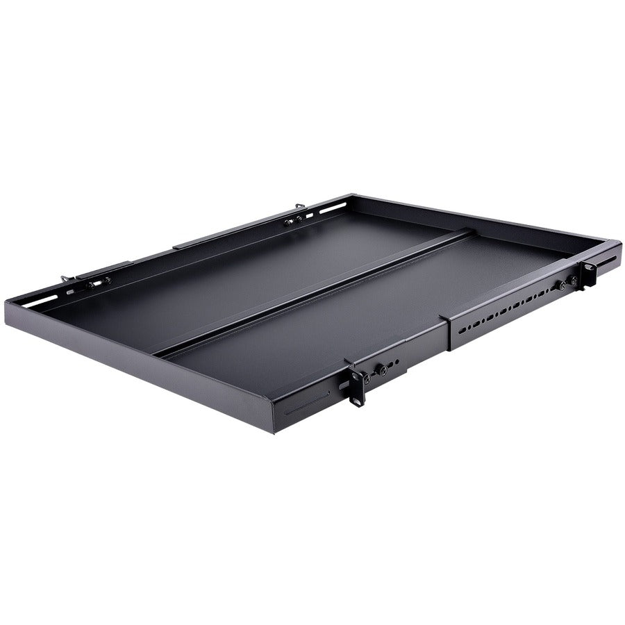 Étagère de montage en rack StarTech.com 1U à 4 montants, profondeur de montage réglable de 19,5 à 38 pouces
