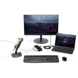 StarTech.com USB to Serial Adapter Hub - 4 Port - Industrial - Wall Mount - Din Rail - COM Port Retention - FTDI USB Serial