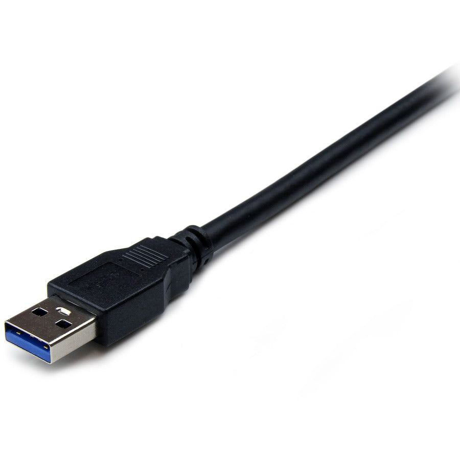 Câble d'extension USB 3.0 SuperSpeed (5 Gbit/s) A vers A StarTech.com de 1,8 m (1,8 m) - Noir - M/F