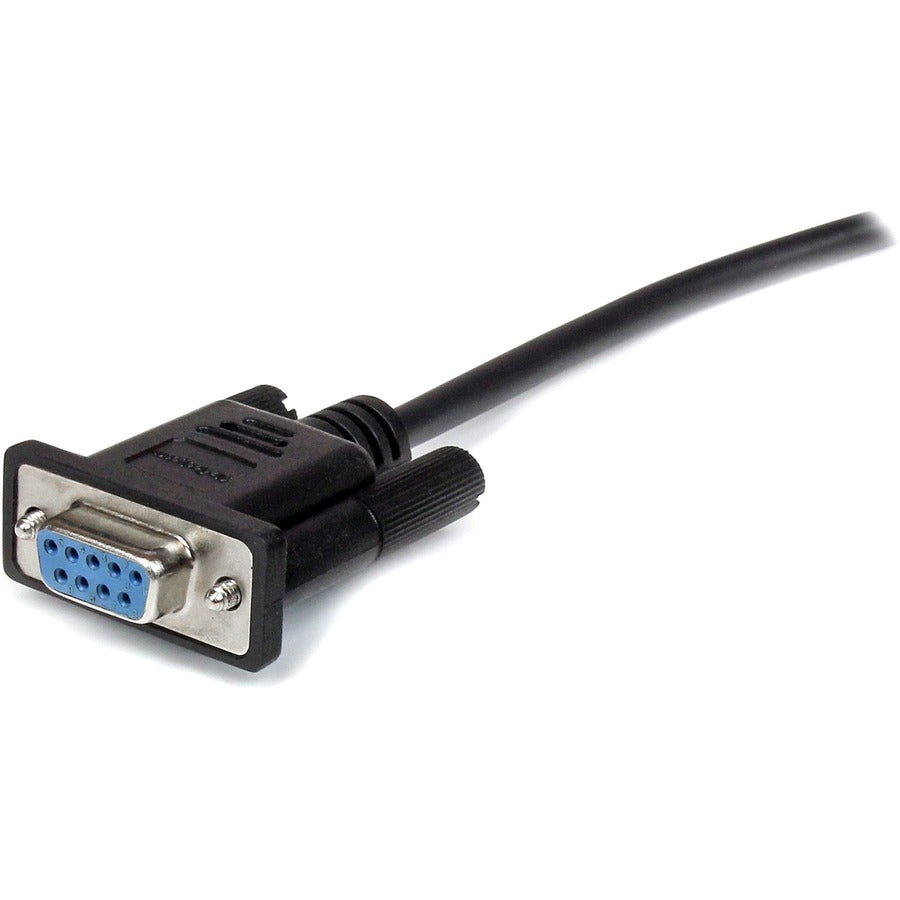 Câble série DB9 RS232 droit noir StarTech.com de 3 m (M/F)