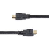 StarTech.com 1ft/30cm HDMI Cable, 4K High Speed HDMI Cable with Ethernet, Ultra HD 4K 30Hz Video, HDMI 1.4 Cable, HDMI Monitor Cord, Black