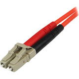 StarTech.com 5m Fiber Optic Cable - Multimode Duplex 50/125 - LSZH Fiber Jumper Cord - LC/ST