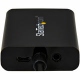 StarTech.com HDMI to VGA Adapter - With Audio - 1080p - 1920 x 1080 - Black - HDMI Converter - VGA to HDMI Monitor Adapter