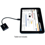 StarTech.com Micro HDMI&reg; to VGA Adapter Converter for Smartphones / Ultrabook / Tablet - 1920x1080