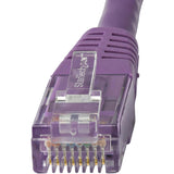 StarTech.com 6ft CAT6 Ethernet Cable - Purple Molded Gigabit - 100W PoE UTP 650MHz - Category 6 Patch Cord UL Certified Wiring/TIA