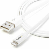 Câble StarTech.com Apple® Lightning vers USB 8 broches (1 m) blanc pour iPhone/iPod/iPad