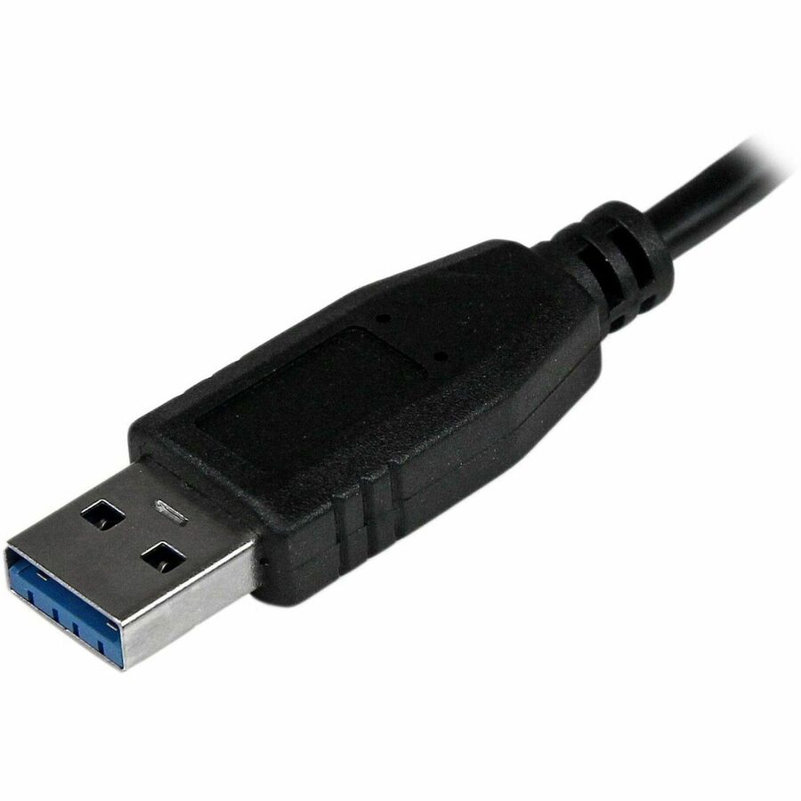 StarTech.com Portable 4 Port SuperSpeed Mini USB 3.0 Hub - 5Gbps - Black
