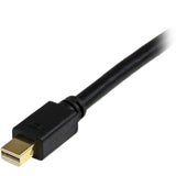 Câble Mini DisplayPort vers DVI StarTech.com de 3 m, adaptateur/convertisseur Mini DP vers DVI-D, vidéo 1080p, moniteur/écran mDP 1.2 vers DVI