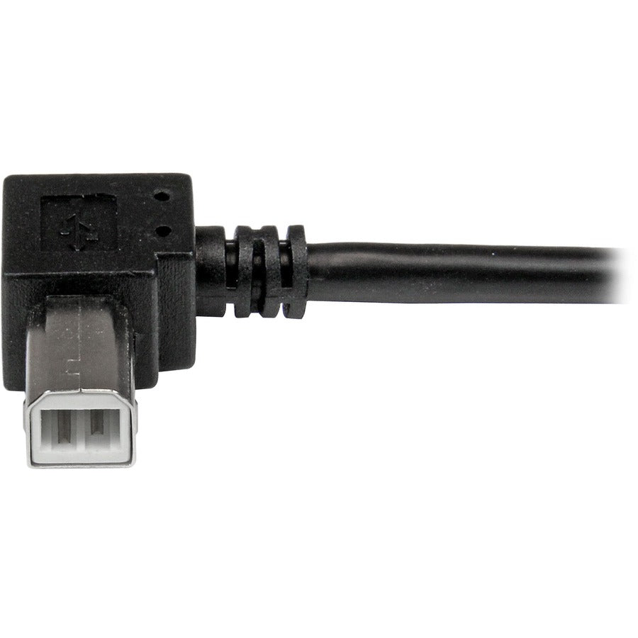Câble USB 2.0 A vers B coudé StarTech.com de 3 m (M/M)