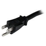 StarTech.com 4ft (1.2m) Heavy Duty Power Cord, NEMA 5-15P to C15, 15A 125V, 14AWG, Replacement AC Computer PC Power Supply Cable