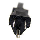 StarTech.com 8ft (2.4m) Heavy Duty Power Cord, NEMA5-15P to C15, 15A 125V, 14AWG, Replacement AC Computer PC Power Supply Cable
