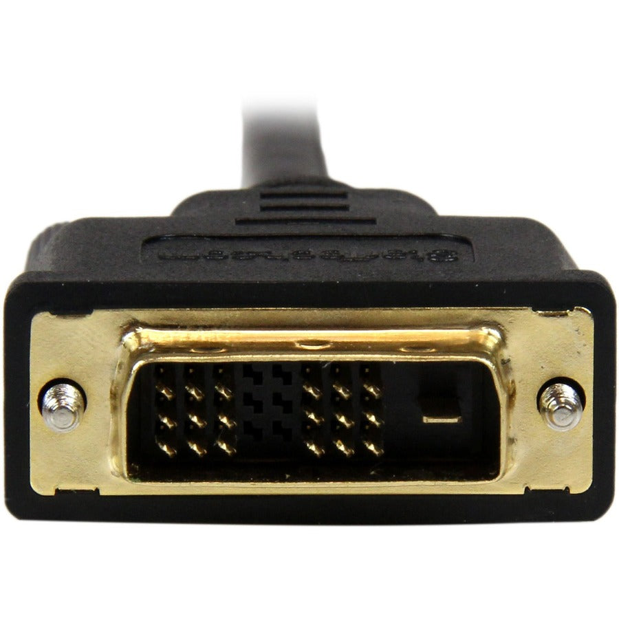 StarTech.com 2m (6.6 ft) Mini HDMI to DVI Cable, DVI-D to HDMI Cable (1920x1200p), HDMI Mini Male to DVI-D Male Display Cable Adapter
