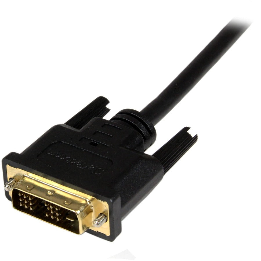 StarTech.com 1m (3.3 ft) Mini HDMI to DVI Cable, DVI-D to HDMI Cable (1920x1200p), HDMI Mini Male to DVI-D Male Display Cable Adapter