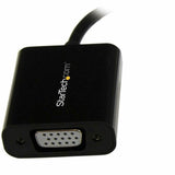StarTech.com Mini DisplayPort to VGA Adapter, Active Mini DP to VGA Converter, 1080p Video, mDP 1.2 to VGA Monitor Adapter Dongle
