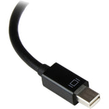 StarTech.com Mini DisplayPort to VGA Adapter, Active Mini DP to VGA Converter, 1080p Video, mDP 1.2 to VGA Monitor Adapter Dongle
