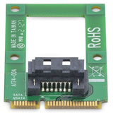 StarTech.com mSATA to SATA HDD / SSD Adapter - Mini SATA to SATA Converter Card