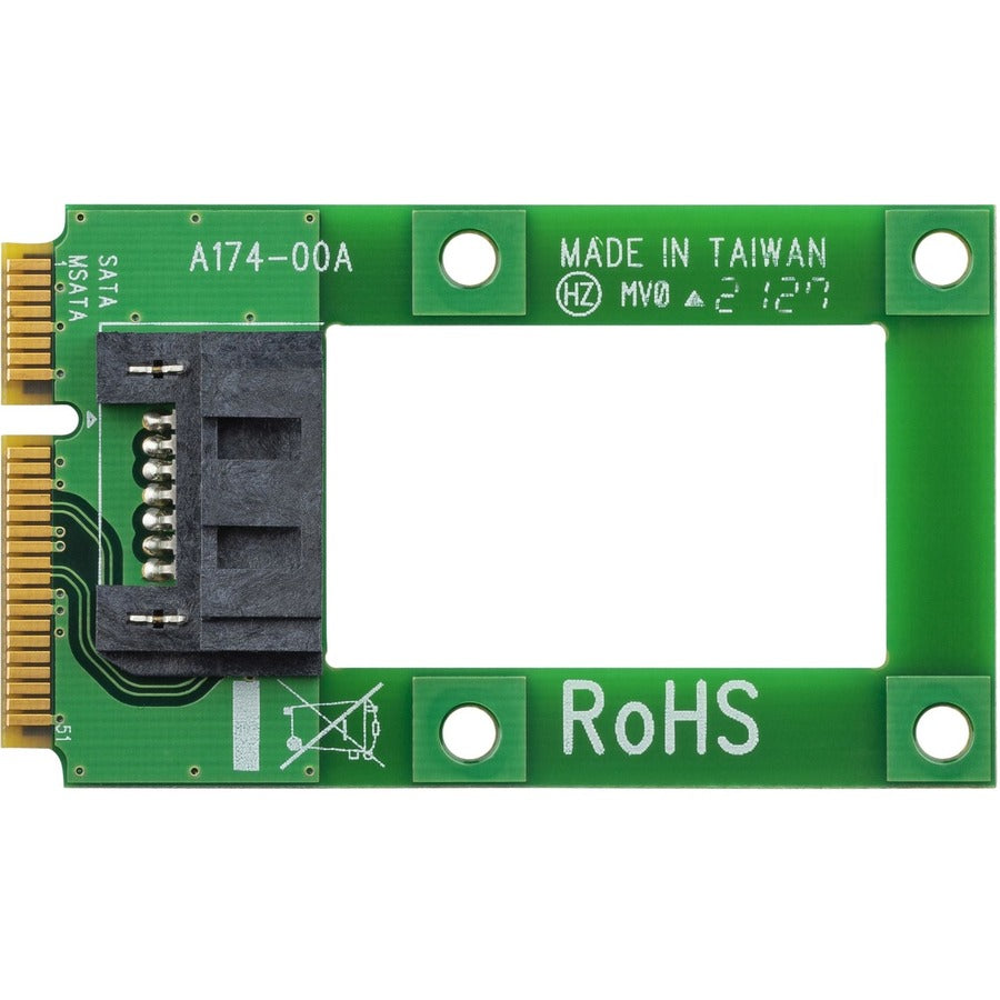StarTech.com mSATA to SATA HDD / SSD Adapter - Mini SATA to SATA Converter Card