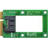 StarTech.com mSATA to SATA HDD / SSD Adapter - Mini SATA to SATA Converter Card