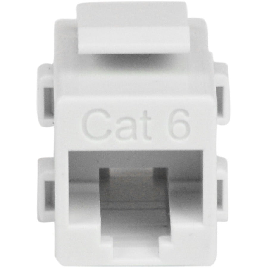 Coupleur réseau RJ45 Keystone Cat 6 blanc StarTech.com - F/F