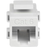 Coupleur réseau RJ45 Keystone Cat 6 blanc StarTech.com - F/F