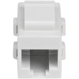 Coupleur réseau RJ45 Keystone Cat 6 blanc StarTech.com - F/F
