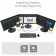 StarTech 3-Port DisplayPort MST Hub, Triple Monitor 4K Adapter