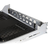 Étagère coulissante ventilée StarTech.com 2U avec bras de gestion des câbles et profondeur de montage réglable de 70 à 80 cm - 50 kg - 61 cm de profondeur