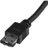 Câble adaptateur StarTech.com USB 3.0 vers eSATA HDD/SSD/ODD - 90 cm Câble adaptateur eSATA pour disque dur vers USB 3.0 - SATA 6 Gbit/s