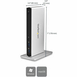 StarTech.com Dual-Monitor USB 3.0 Docking Station - DVI Outputs - Mac & Windows - DVI to VGA & DVI to HDMI Adapters Included - USB3SDOCKDD