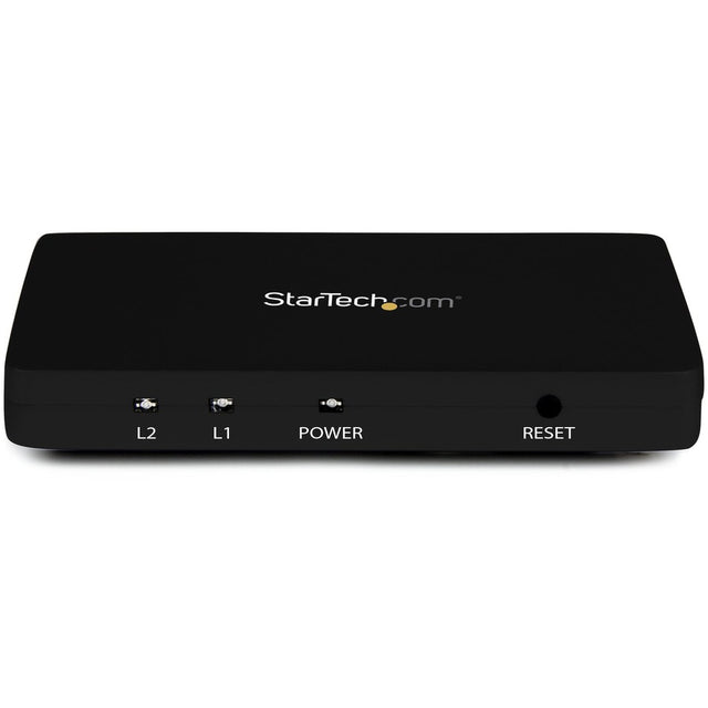 StarTech.com HDMI Splitter 1 In 2 Out - 4k 30Hz - 2 Port - Aluminum - HDMI Multi Port - HDMI Audio Splitter
