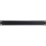 StarTech.com 1U Horizontal Finger Duct Rack Cable Management Panel with Cover
