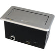 StarTech.com Conference Table Connectivity Box - HDMI / VGA / Mini DisplayPort to HDMI Output with Fast Charge USB Port