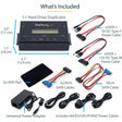 StarTech.com 1:1 Standalone Hard Drive Duplicator with Disk Image Library Manager for Backup & Restore, HDD/SSD Cloner