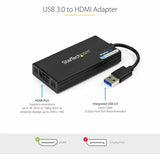 Adaptateur USB 3.0 vers HDMI StarTech.com, 4K 30 Hz UHD, adaptateur d'affichage USB vers HDMI, carte vidéo/graphique externe pour Mac et Windows