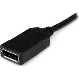 StarTech.com 8" DMS-59 to Dual DisplayPort Adapter Cable, 4K x 2K, DMS 59 pin (M) to 2x DP 1.2 (F) Splitter Y Cable, LFH to 2x DP Monitors